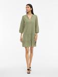 VILA Платье-рубашка 'VIPetra' в оливковом цвете - фото 5