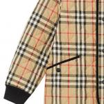 Детская стеганая куртка Burberry, цвет Khaki - фото 4