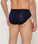 Трусы мужские Emporio Armani с логотипами на резинке 2 шт, синий - фото 3