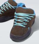 Замшевые кроссовки Vamp Skate ERL, серый - фото 3