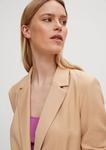 Comma casual identity Блейзер в цвете капучино - фото 5