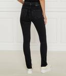 Джинсы Calvin Klein Jeans облегающие с разрезами, черный - фото 3