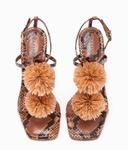 Женские туфли Isolde на высоком каблуке из питона Ulla Johnson, Phython - фото 3