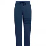 Loopback 4-Bar брюки THOM BROWNE, синий - фото