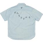 Рубашка chambray shirt 'blue' Human Made, синий - фото 2