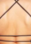 Бюстгальтер Smilodox SENA PLUNGING BACK, Dunkelbraun/Dark Brown - фото 5
