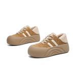 Женские скейтерские кеды Camel EBLAN, верблюжий цвет (с флисовой подкладкой) - фото 2