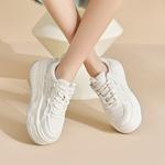 Кроссовки KEKAFU Chunky Sneakers Women's Low-top, бежевый/черный - фото 11