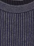 Свитер в рубчик с рукавами реглан Brunello Cucinelli, синий - фото 3