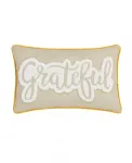 Декоративная подушка «Благодарность», 12"x20" Truly Soft, beige - фото