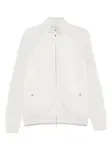 Бомбер с панельной отделкой Eleventy, белый - фото