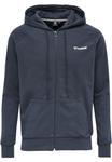 Спортивная толстовка с капюшоном на молнии Hummel, темно-синий - фото