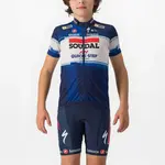 Джерси с коротким рукавом Castelli Soudal Quick-Step 2023, синий - фото