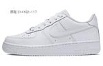 Кроссовки Nike Air Force 1 Skateboard Shoes Women's Low-Top White/Red - фото 9