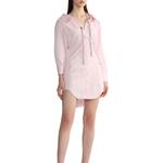 Женское платье с длинными рукавами Alexander Wang, синий - фото 8