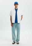Футболка Selected Homme Basic T-shirt, Set Sail/Blue - фото 2