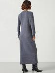 Платье миди Tilly из мериносовой шерсти HUSH, Grey - фото 3