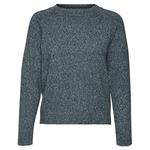 Свитер Vero Moda Doffy O Neck, зеленый - фото