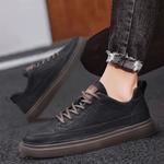 Кеды мужские, обувь для скейтбординга низкая черный Aokang - фото 4