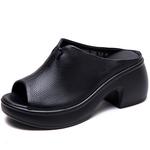 Слипоны женские Coffee/Black Jay - фото 6