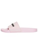 Тапочки pool slides 'pink' Balenciaga, розовый - фото
