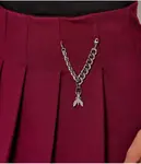 Юбка Patrizia Pepe, красный - фото 4