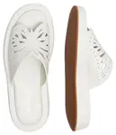 Кожаные тапочки Marc Cain, белый - фото 4