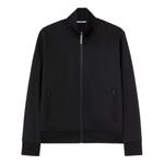 Куртка Palm Angels Back Curved Logo Track Jacket 'Black' - фото