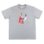 Футболка Supreme Skeleton Heather Grey - фото