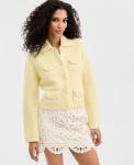 Женский свитер-жакет с воротником On 34th, Light Daffodil - фото