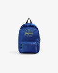 Детский рюкзак с логотипом и передним карманом Scalpers, синий - фото