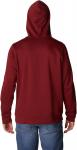 Мужская толстовка Columbia Trek с капюшоном, Red Jasper/Csc Branded Logo - фото 2