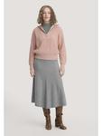 Юбка до колена Hessnatur, серый - фото 3