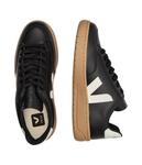 Кожаные кеды v-12 Veja, черный - фото 4