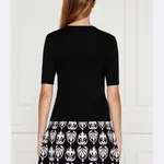 Шерстяной свитер узкого кроя Marc Cain, черный - фото 3