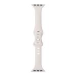 Ремешок Apple совместимый силиконовый материал CHENSONG, черный + иловый - фото 2