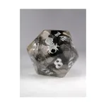 55мм Титан д20 - Радуга в темноте, Oversized D20's (Kraken Dice) - фото