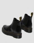 Ботинки-челси кожаные Dr. Martens 2976 на платформе, черный - фото