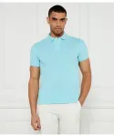 Футболка поло Slim fit Polo Ralph Lauren, голубая - фото