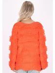 Пуловер IZIA, оранжевый - фото 4