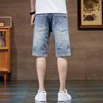 Джинсовые шорты мужские синие Jeep - фото 6