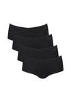 Набор коротких трусов из 4 шт. ZERO Modal 2.0 sloggi, черный - фото
