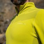 Спортивный топ Higher State Seamfree Long Sleeve Half Zip, зеленый - фото 6