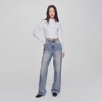 Lee Джинсы женские light blue - фото 4