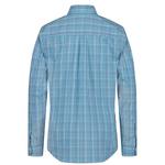 Мальчиковая рубашка с длинным рукавом stretch provincetown plaid Izod, Turquoise - фото 2