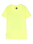 Philipp Plein Junior декорированная футболка, желтый - фото 2