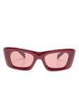 Prada Eyewear солнцезащитные очки Prada Symbole, красный - фото
