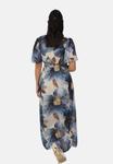 Платье Elara Maxi dress, Blau/Mottled Dark Blue - фото 3