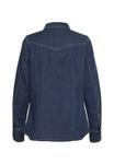 Блуза Saint Tropez Button-down blouse, Medium Blue Denim/Blue Denim - фото 6