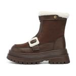 Ботильоны женские Daphne, коричневый - фото 5